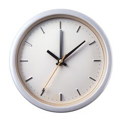 clock isolated on white background