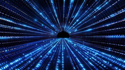 Digital Tunnel: A Journey Through Binary Codes