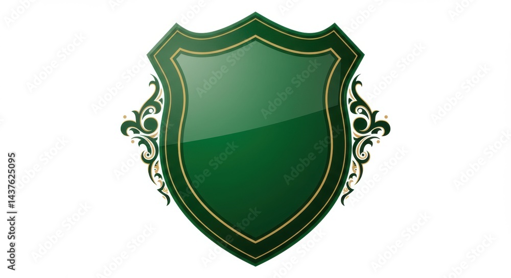Poster a slightly aged rectangular paper with a scalloped edge and a subtle gradient on a white