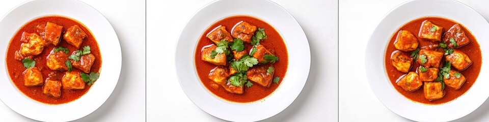 Spicy Tomato-Based Dish with Cubes (2)