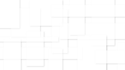 Abstract white background with texture pattern, layered geometric triangle shapes, white and grey glossy squares, abstract tech banner design.  Abstract White Geometric Shapes Background Design Modern