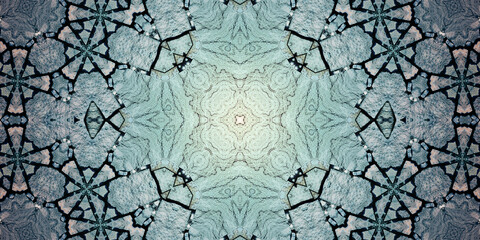 Seamless art pattern. Art flower. Texture artistic pattern