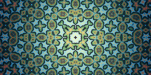 Seamless art pattern. Art flower. Texture artistic pattern