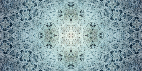 Seamless art pattern. Art flower. Texture artistic pattern