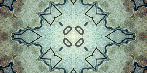 Seamless art pattern. Art flower. Texture artistic pattern