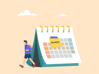 Company holidays allow employees to rest and recharge or take vacation days