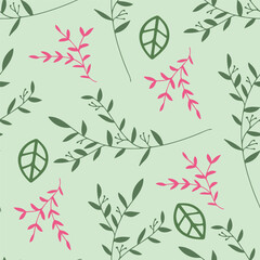 lower, floral, pattern, background, seamless, design, vector, motif, ornament, daisy, blossom