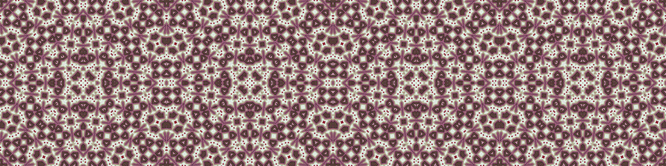 Seamless abstract ribbon pattern. Art ribbon. Symmetrical texture pattern