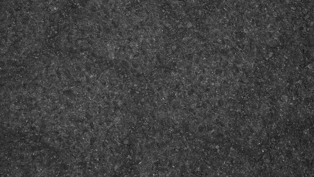 Surface grunge rough of asphalt, Seamless tarmac dark grey grainy road, Driveway texture background, Top view
