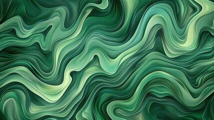A green wave pattern with a lot of green color