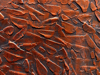 orange and Black Textured Abstract Art Background