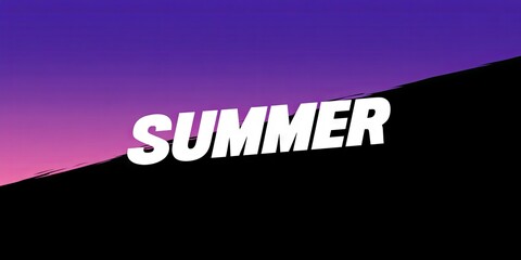 Skewed Tropical House DJ Logo Design: "SUMMER"