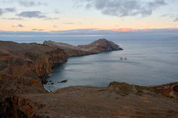 Madeira Island Landscape,Ponta de Sao Lourenco, hiking trail