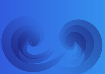 abstract blue background with spiral waves
