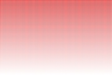 Halftone dots effect, gradient, texture background with red color. Abstract dot halftone pattern illustration.