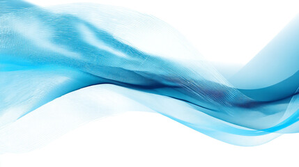 Obraz premium Vibrant blue business wave banner: modern design element for corporate presentations, Abstract blue and white wave background