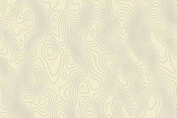 Amazing topography. Actual topographic map in green tones, seamless design, curious tileable pattern. Vector illustration.Topographic map patterns, topography line map. Outdoor vector background, 