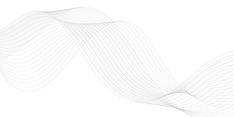 Abstract blend wave lines and technology background Abstract white background with smooth flowing lines Dynamic waves vector gradient line soft mesh blend
