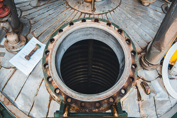 Manhole chemical tank oil chemical protective clothing area confined space