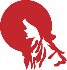 Wolf simple icon. Vector ICON all icon Viktor