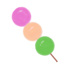 lollipop isolated on white background