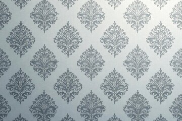 Subtle gray damask pattern with subtle geometric undertones, fabric, minimal