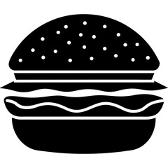 hamburger vector illustration