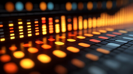 Digital sound mixing console