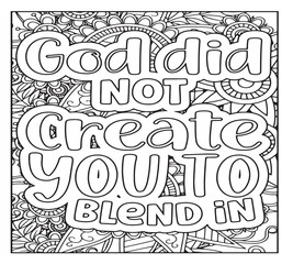 Motivational Quotes Coloring Pages For KDP