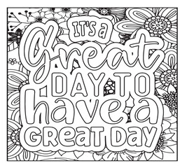 Motivational Quotes Coloring Pages For KDP
