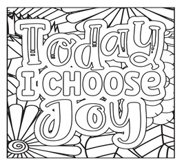 Motivational Quotes Coloring Pages For KDP