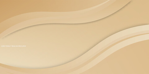 Elegant layered shape background with golden lines