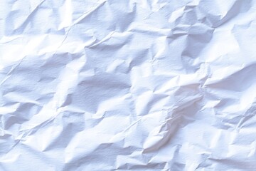Obraz premium Crinkled light-blue paper texture