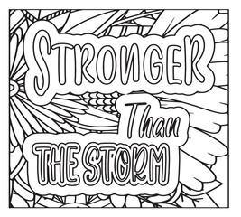 Motivational Quotes Coloring Pages For KDP