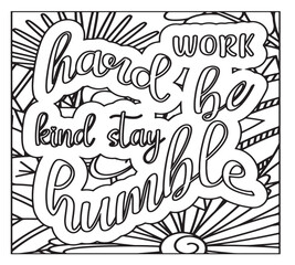 Motivational Quotes Coloring Pages For KDP