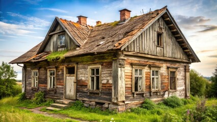 Abandoned Rural House, Dilapidated Facade, Bokeh, Old House, Rustic, Decay, Countryside,  Forgotten Building,  Rural Decay,  Bokeh Photography,  Vintage House,  Aged Building