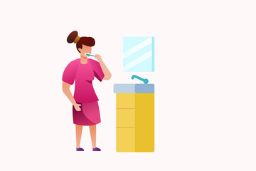 girl with a suitcase