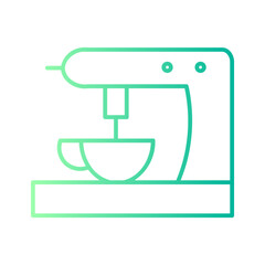 mixer gradient icon