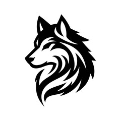 Wolf Head Logo Watch Symbol