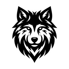 Wolf Head Logo Sun Horizon