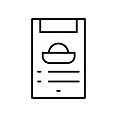 recipe line icon