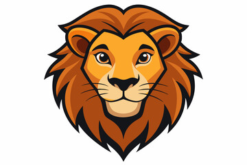 Fototapeta premium Create A Lion Head Silhouette Vector
