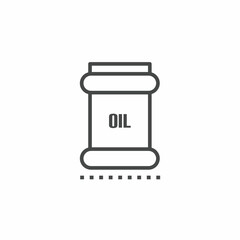 Oil barrel vector collection. Illustration design for business. Stock vector.