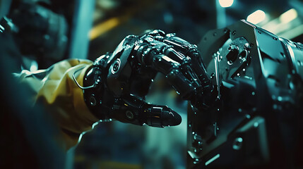 Robotic Hand in Industrial Setting