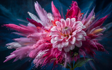 Blooming Flower Energy Burst
