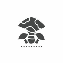 Vector. Mushroom symbol. Icon symbol design template.