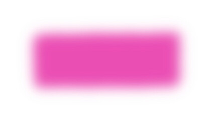 Pink glossy web blur motion button speech bubble design on transparent background.