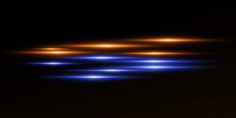 Light Effects lines. Light speed and high speed motion lines