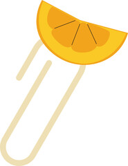 Cute Paperclip with Fruit