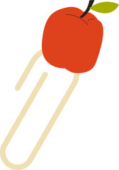 Cute Paperclip with Fruit